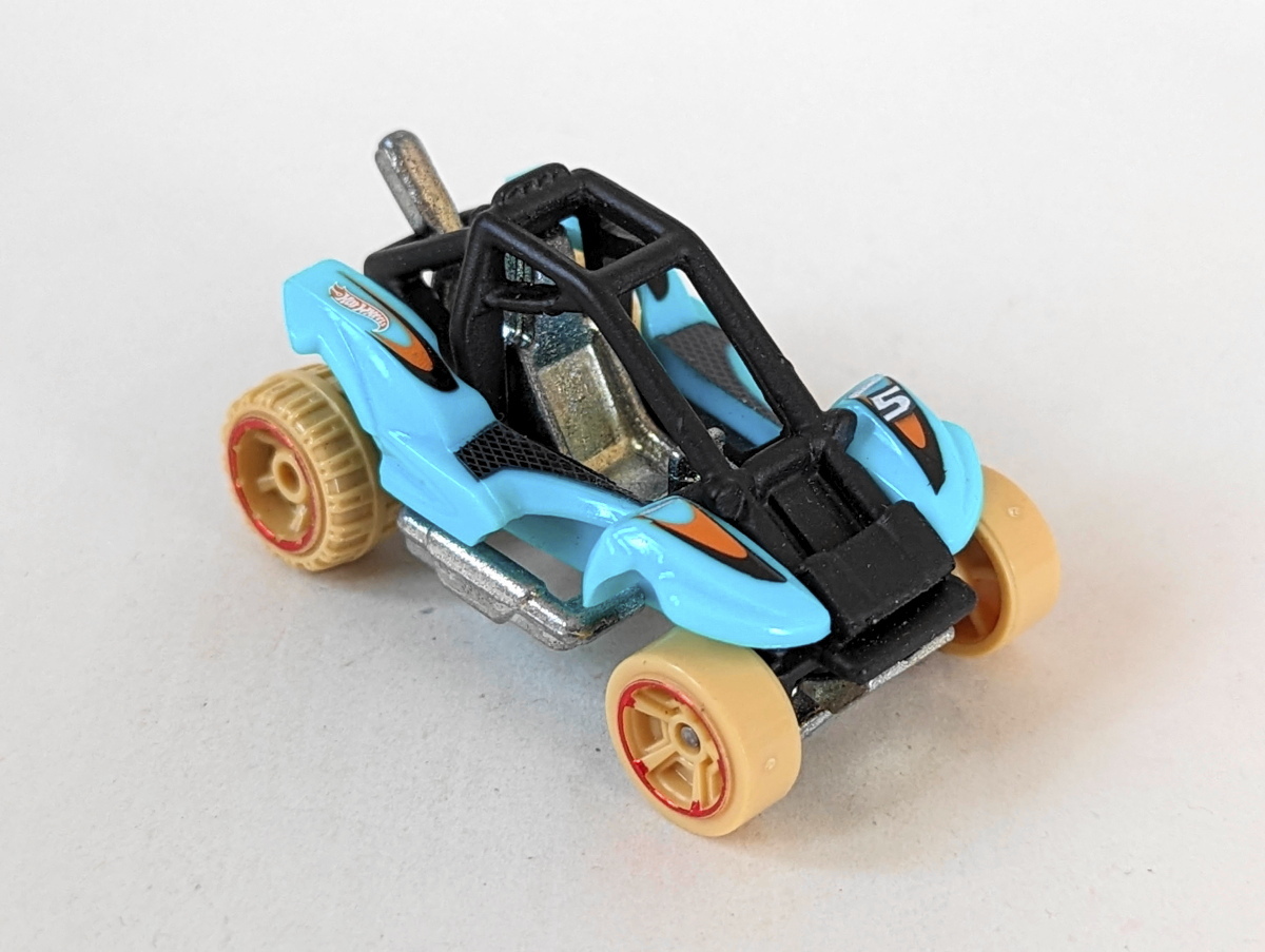 ▽1/64 LOOSE▽パワー サンダー POWER SANDER ターコイズ▽2011 HOT WHEELS ホットウィール_画像3