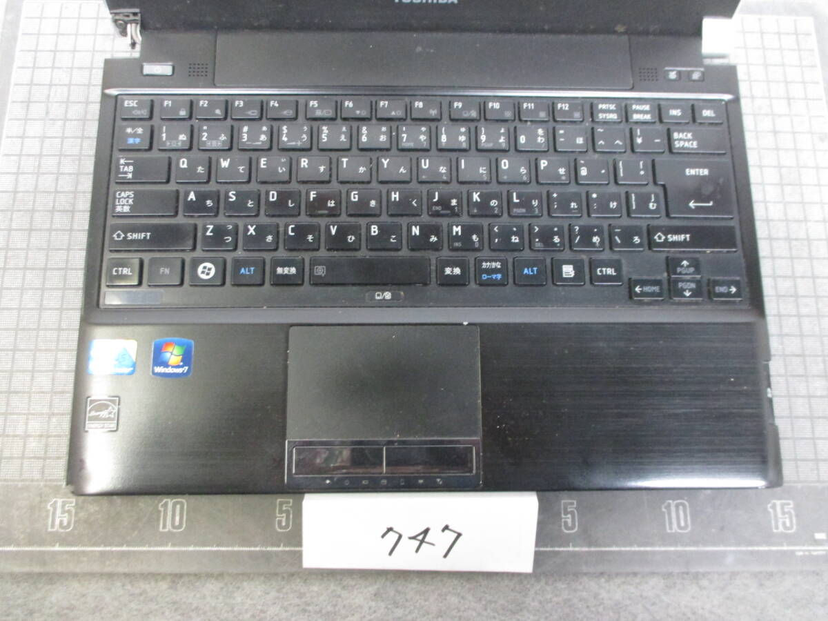 747　　　　TOSHIBA dynabook 　RX3MT S266E ＨＤＤレス　　ノートPC　メンテナンス前提_画像6