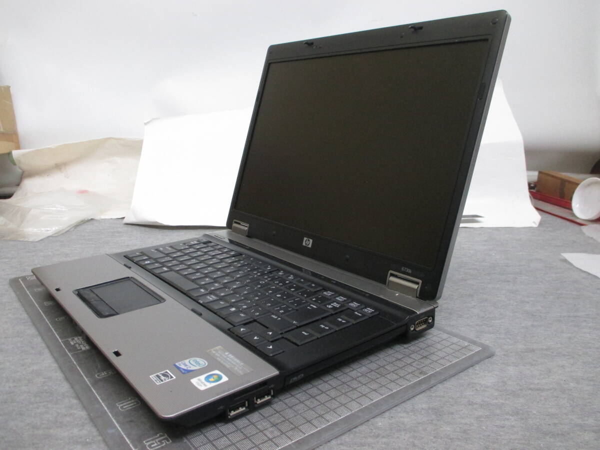 Ｊ796　　　　hp Compaq 6730b ＨＤＤレス　ノートPC　メンテナンス前提_画像7