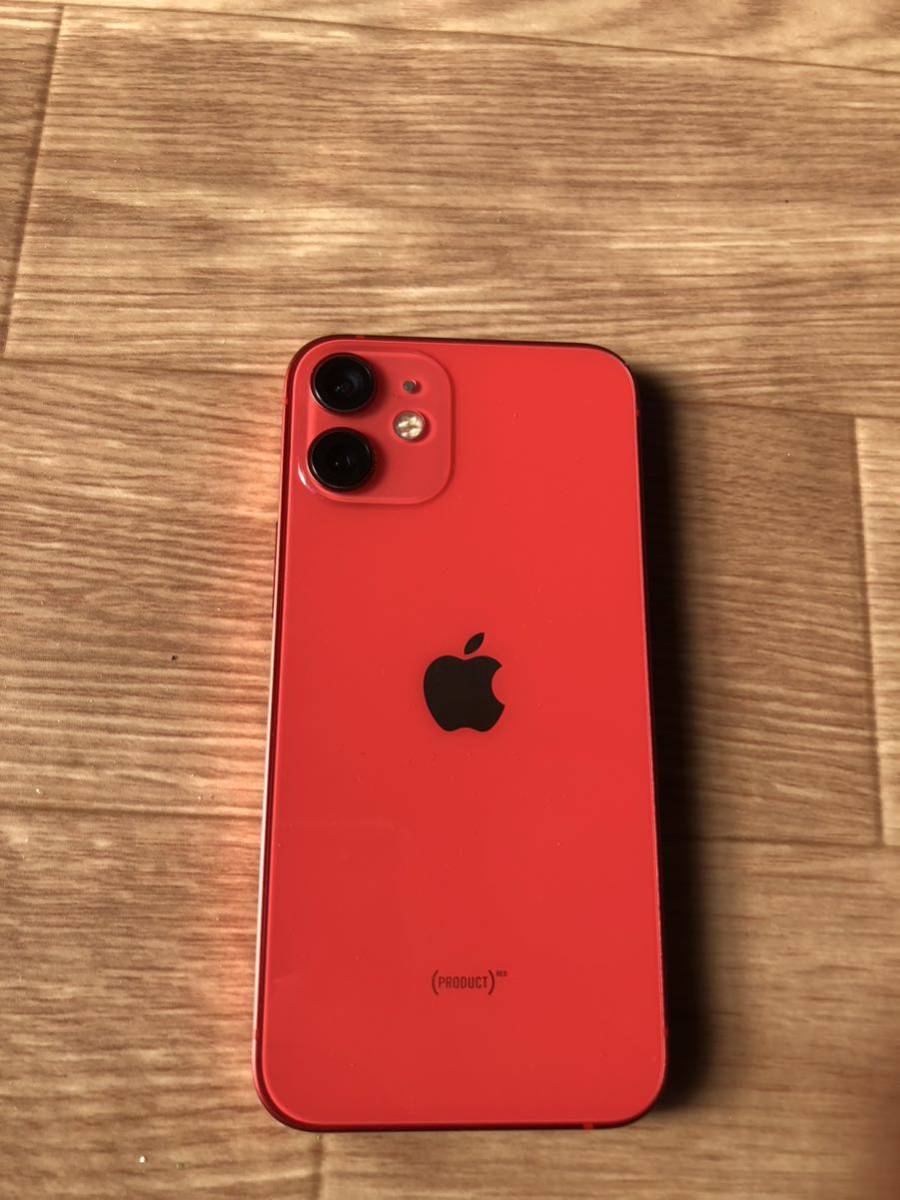 iPhone12mini★product red★バッテリー100%★128GB★simフリー