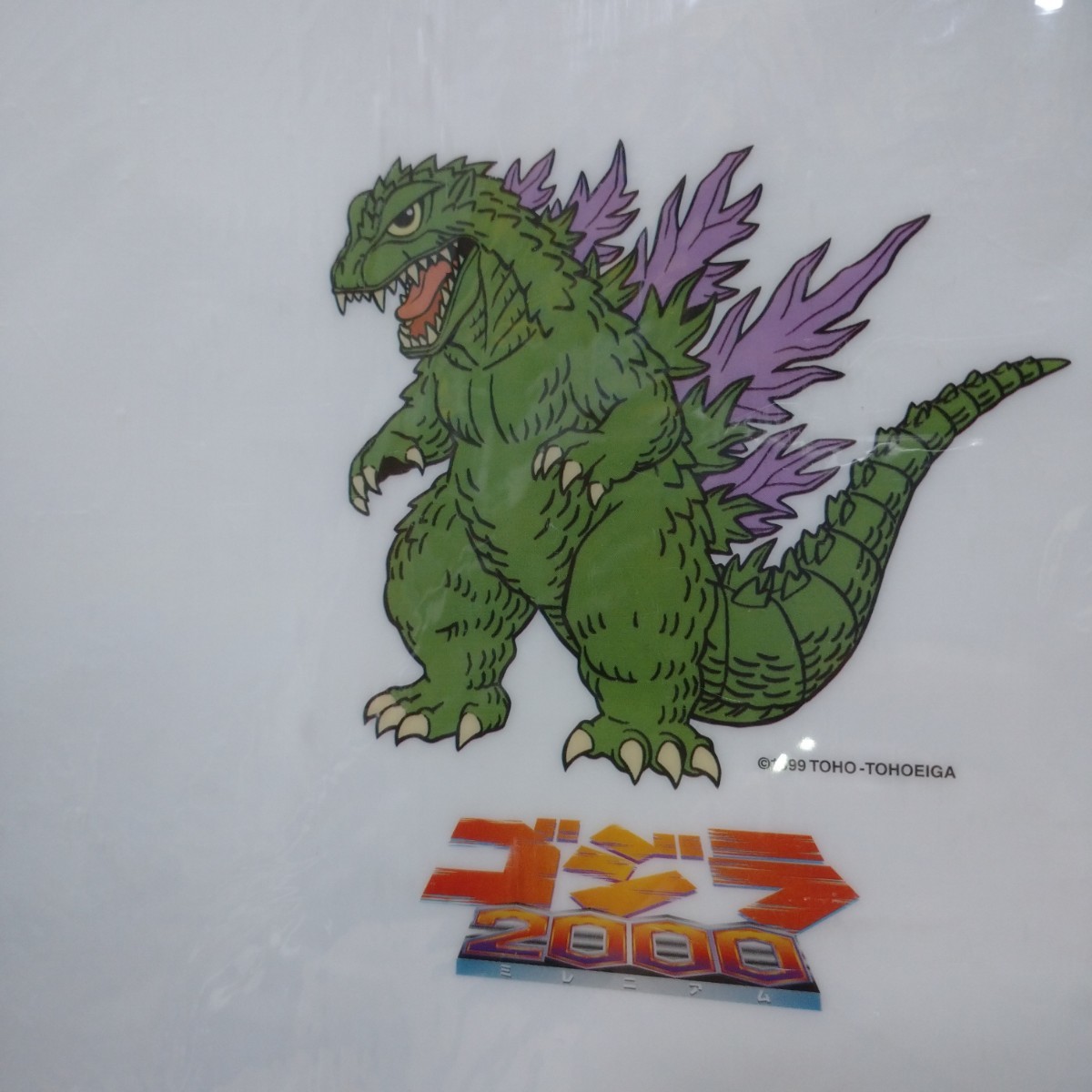 TOYOTA COROLLA Godzilla トヨタ カローラ ゴジラ 下敷き 非売品 ノベルティ コレクション コラボ desk pad limited car collection ②_画像4