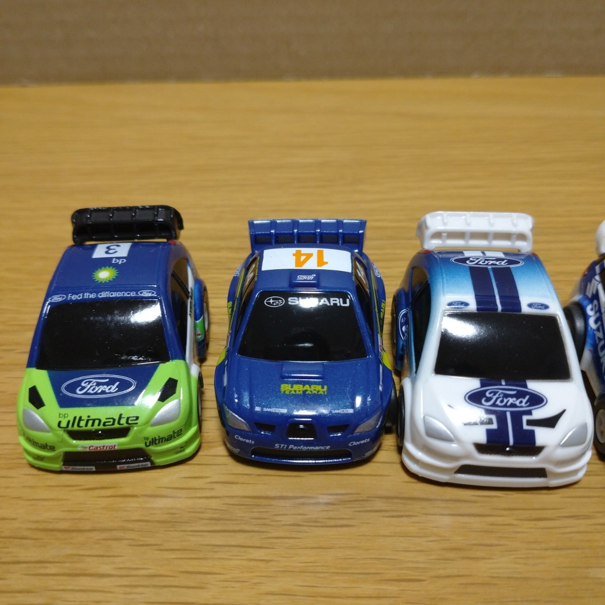 ① WRC Rally japan プルバック カー コレクション 非売品 ノベルティ ミニカー ラリー advan PIAA minicar limited car collection set_画像6
