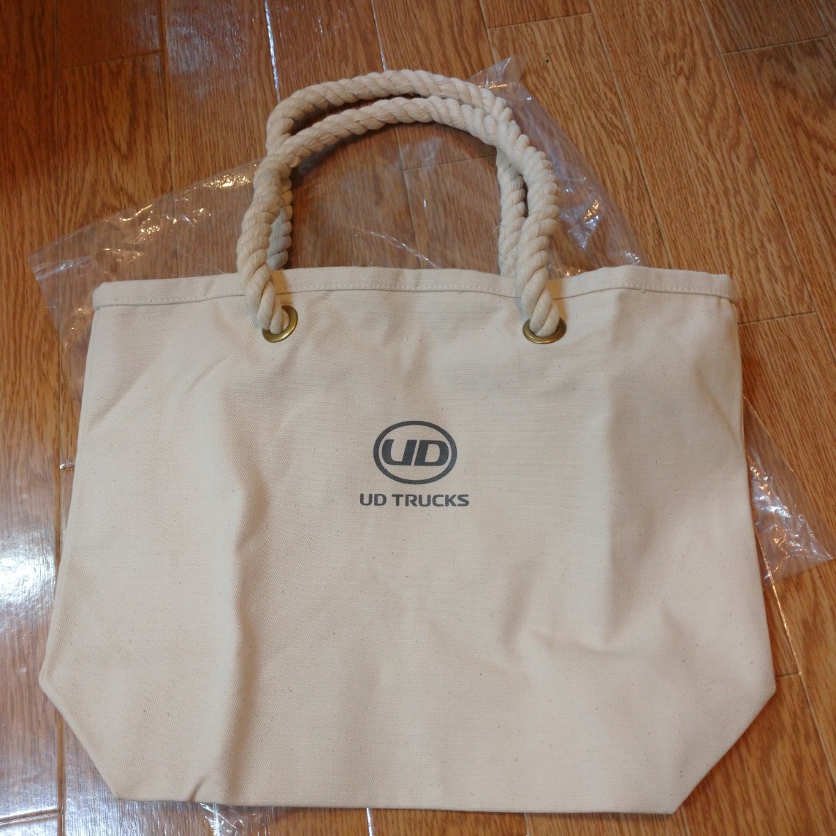 UD trucks UDトラックス トートバッグ バッグ トラック エコバッグ グッズ コレクション ロゴ 非売品 ノベルティ bag collection fashionの画像2