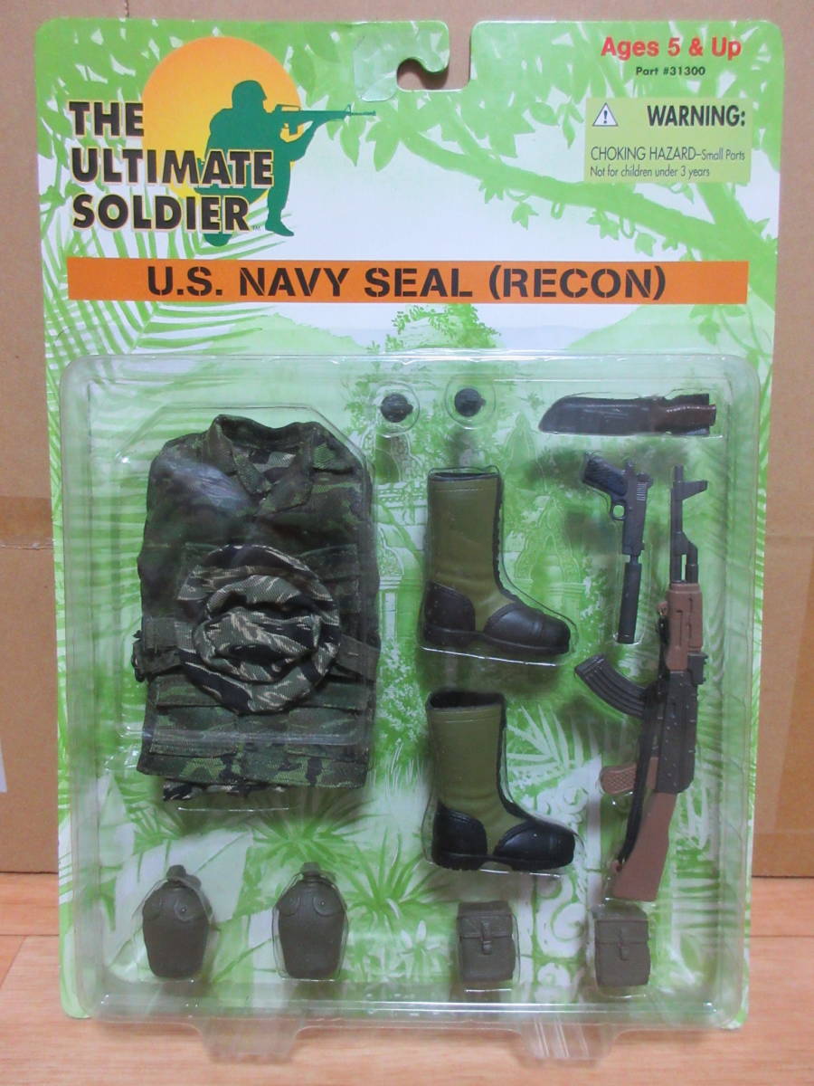 21st CENTURY TOYS　THE ULTIMATE SOLDIER U.S.NAVY SEAL(RECON)　アルティメイトソルジャー パーツセット　未開封 _画像1