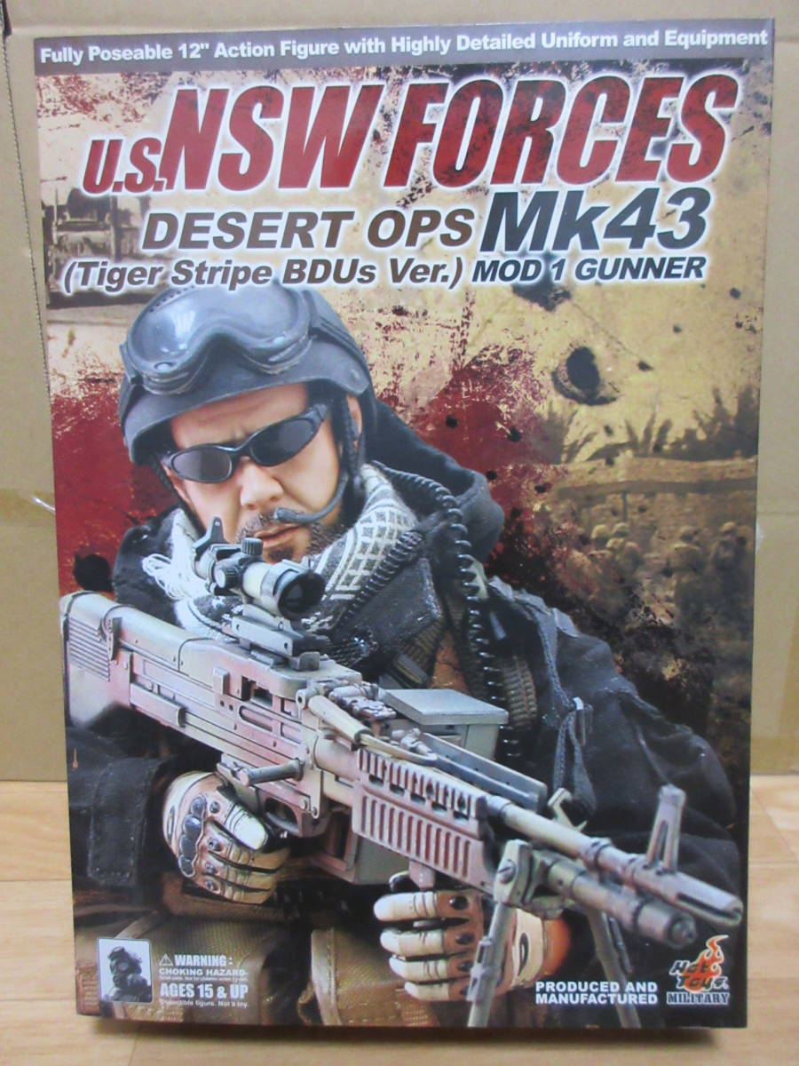 ホットトイズ U.S. NSW Forces Desert OPS MK43 MOD1 Gunner 未 ホットトイズ U.S. NSW Forces Desert OPS MK43 MOD1 Gunner 未