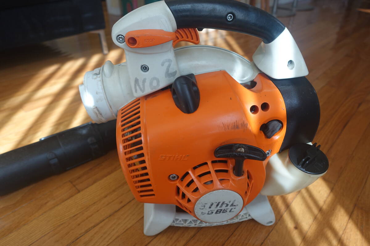 STIHL BG 86 C-E スチール　エンジンブロワ ブロワー 中古　動作品_画像1