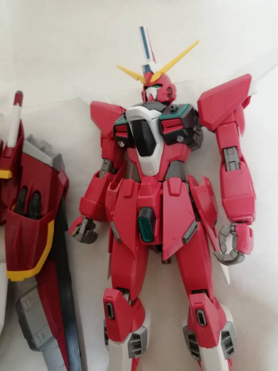 ☆完成品ジャンク☆ 1/100 MG ZGMF-X19A インフィニットジャスティスガンダム ガンプラ _画像2