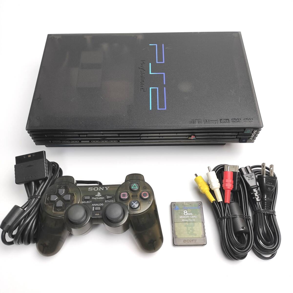 希少カラー ゼンブラック SCPH-37000 ZEN BLAK PS2 本体セット 希少カラー ゼンブラック SCPH-37000 ZEN BLAK PS2 本体セット