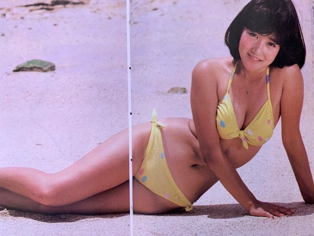 お宝★岡田有希子★ハイレグ水着グラビア★１２P★切り抜き_画像6