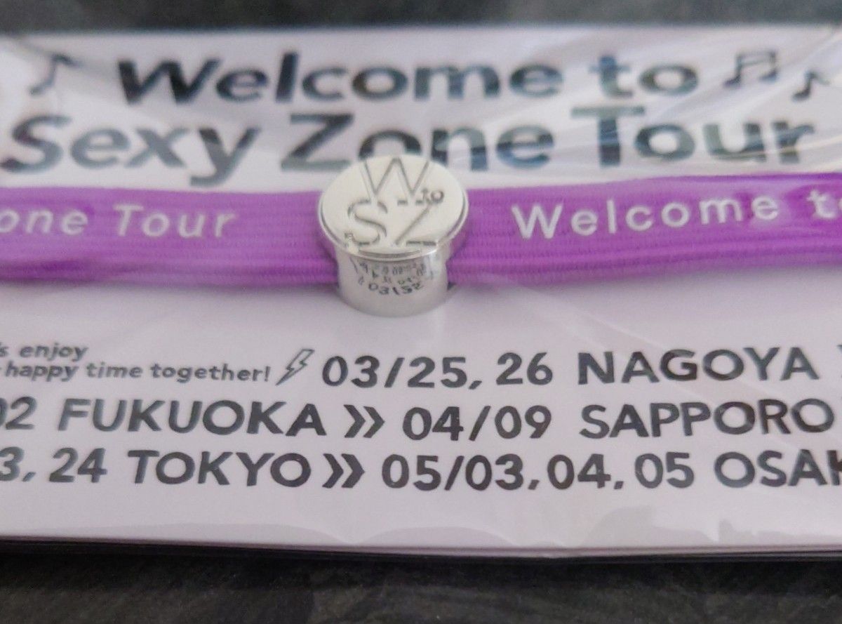 Sexy Zone　菊池風磨　会場限定　ヘアゴム　ウェルセク　Welcome　to  Sexy Zone　tour