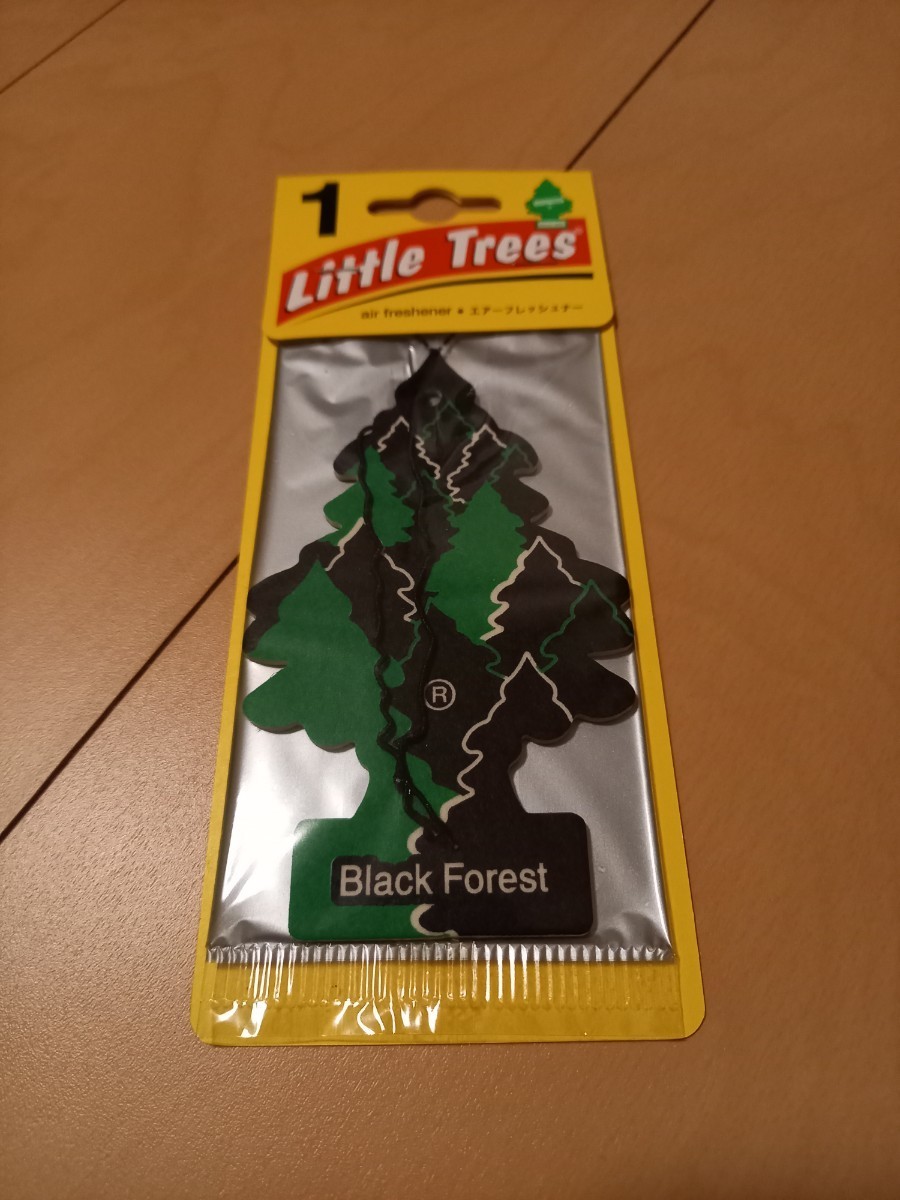 Little trees リトルツリー ブラックフォレスト 廃盤 希少 エアフレッシュナー USDM JDM Littletrees 在庫多数1 black Forest 芳香剤の画像1