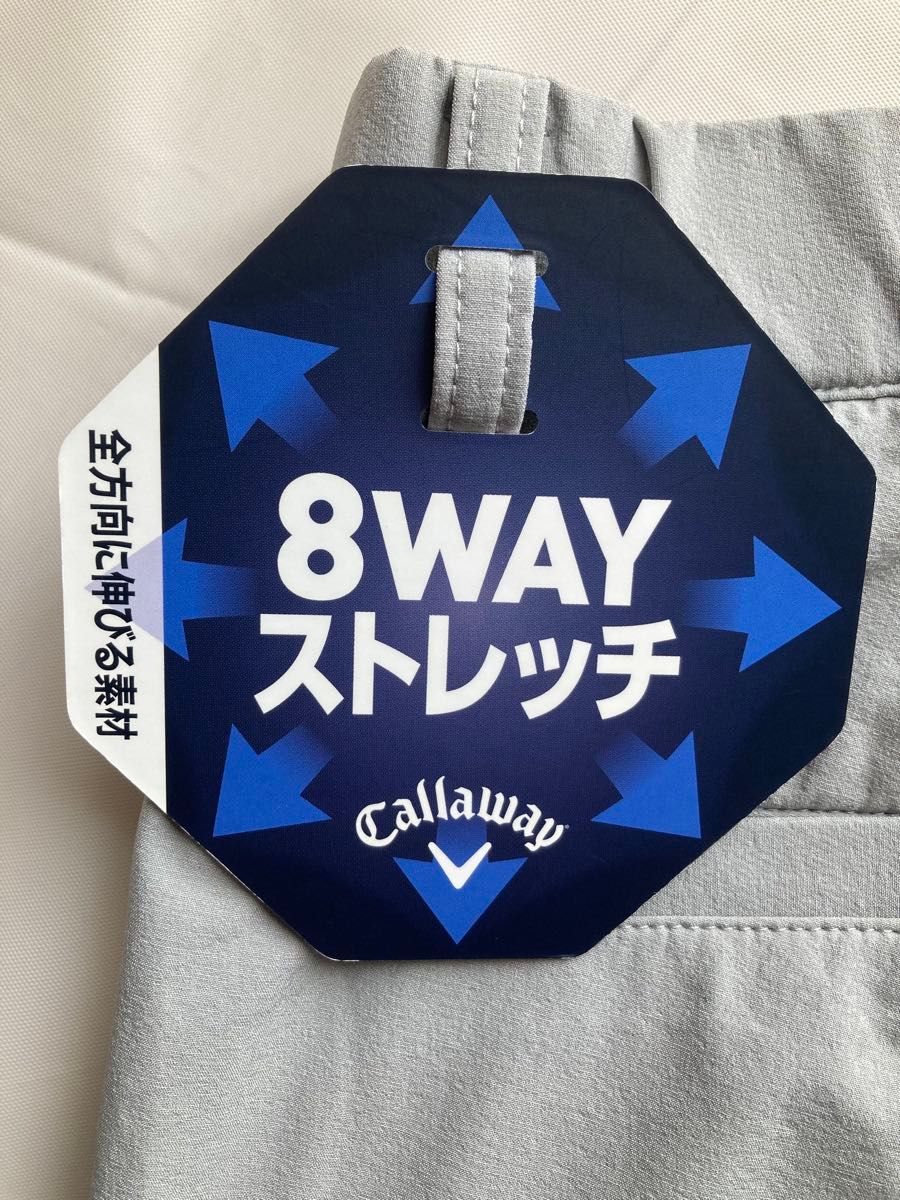 ゴルフウェア　パンツ　キャロウェイ　Callaway メンズ　3L XXL 大きいサイズ　golf用品　グレイ