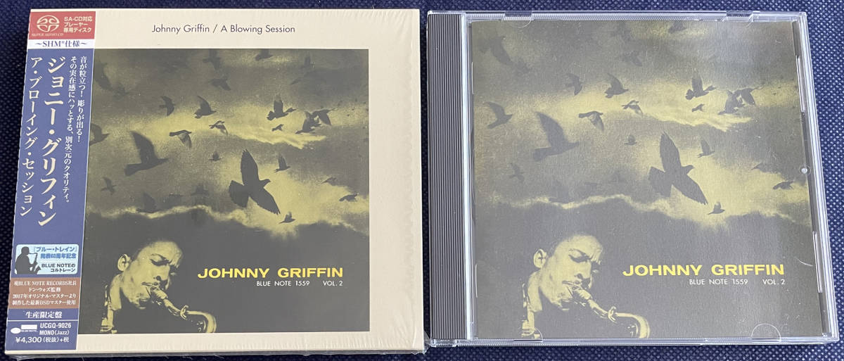ジョニー・グリフィン　ア・ブローイング・セッション ブルーノート JOHNNY GRIFFIN A Blowing Session BLUE NOTE 1559 SACD_画像2
