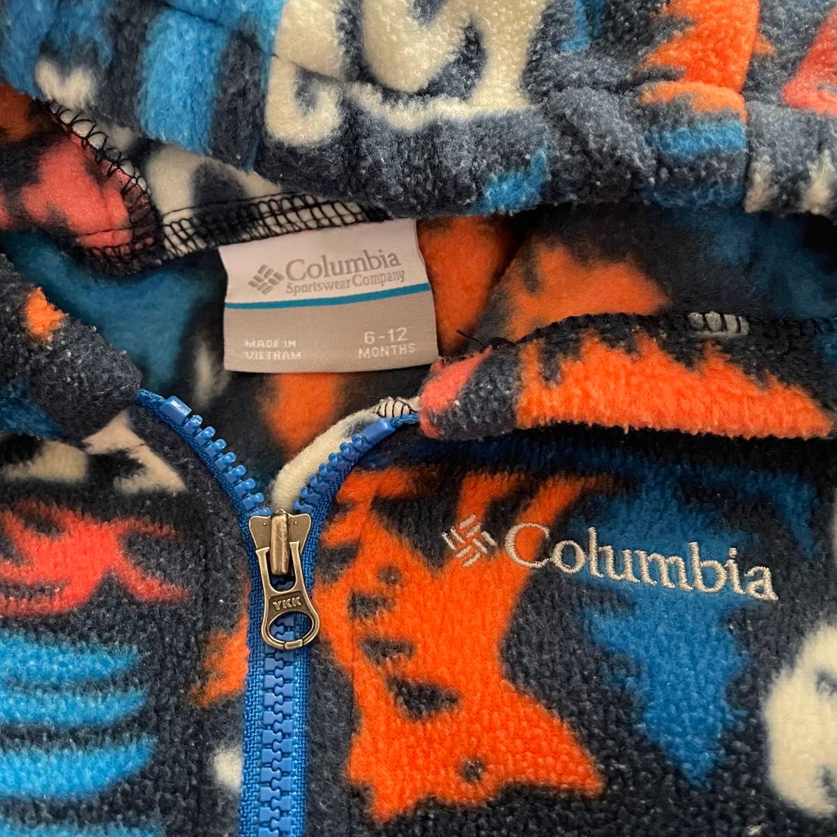 Columbia 　コロンビア　フリース　カバーオール　80〜90ｃｍ つなぎ ロンパース スノーウェア BABY アウター