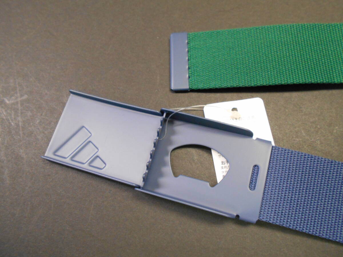 2024 year NEW* Adidas Japan * reversible webbing belt [p lilac bdo ink | college green ]①