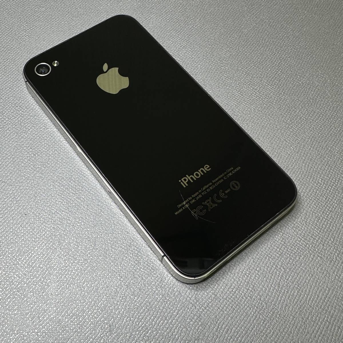 　★全国送料無料★ ジャンク Apple iPhone 4S 16GB ソフトバンク MD254J/A 使用制限○ SIMロックあり 初期化済み アクティベーション済み_画像3