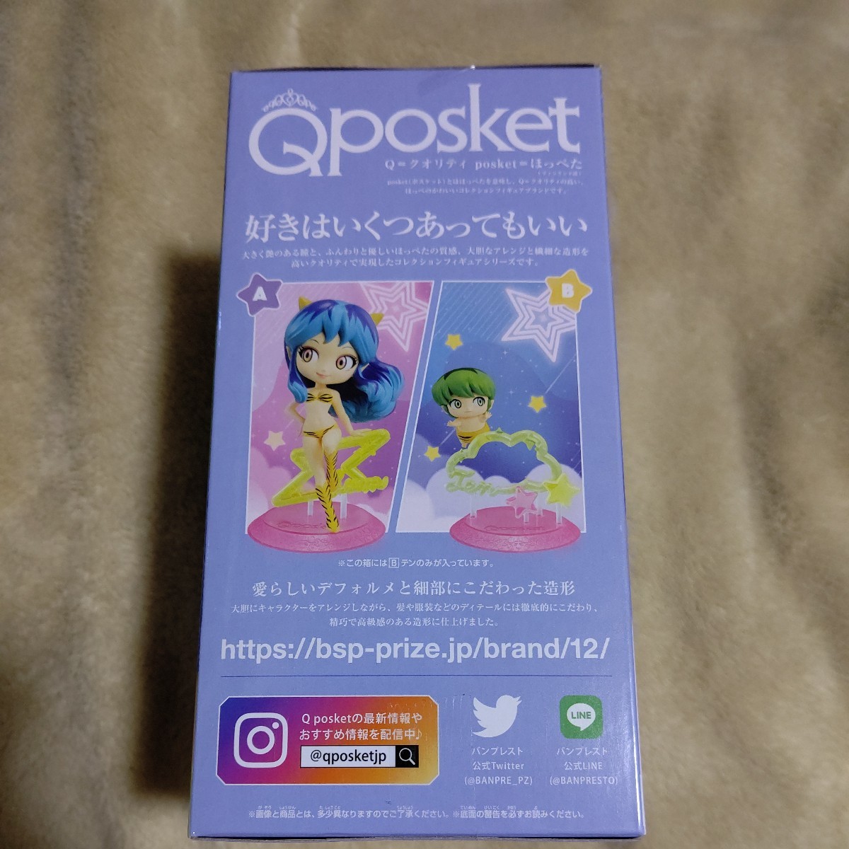  Urusei Yatsura аниме ver. Qposket together-LUM&TEN- тонн 