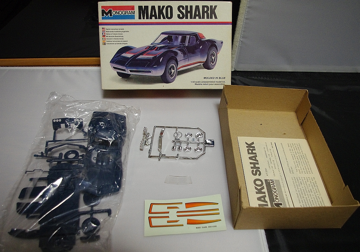 1/32　アリイ　HONDA S600　モノグラム　MAKO SHARK_画像4