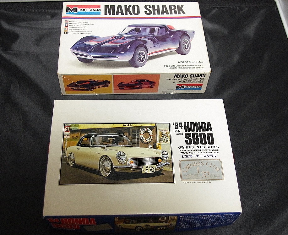 1/32　アリイ　HONDA S600　モノグラム　MAKO SHARK_画像1