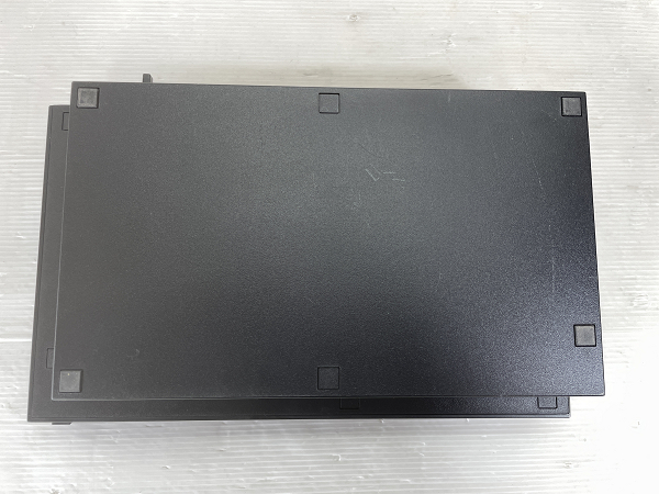 【保管品】SONY/ソニー Playstation2 SCPH-15000 通電確認済み ブラック コントローラ/配線 レトロ ゲーム PS2 テレビゲーム _画像8