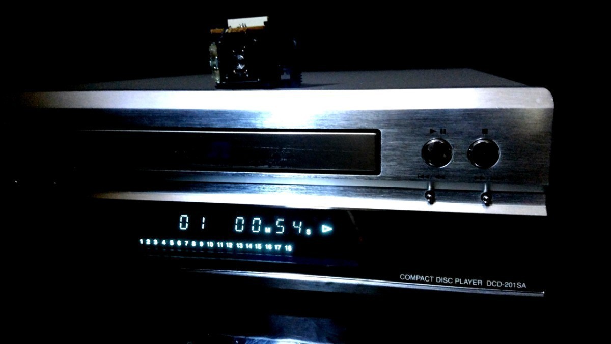 DENON DCD-201SA デノン 高音質CDプレーヤー♪除菌クリーニング品♪ピックアップレンズ交換整備他_画像2