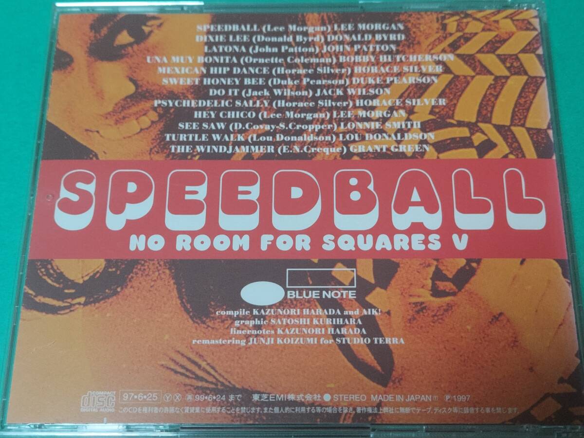 P 【国内盤】 SPEEDBALL NO ROOM FOR SQUARES Ⅴ 中古 送料4枚まで185円_画像2