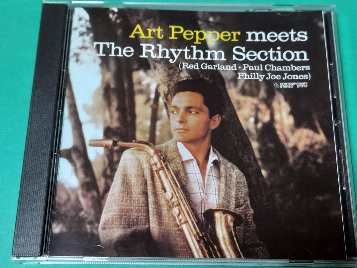 H 【国内盤】 アート・ペッパー / ART PEPPER MEETS THE RHYTHM SECTION 中古 送料4枚まで185円_画像1