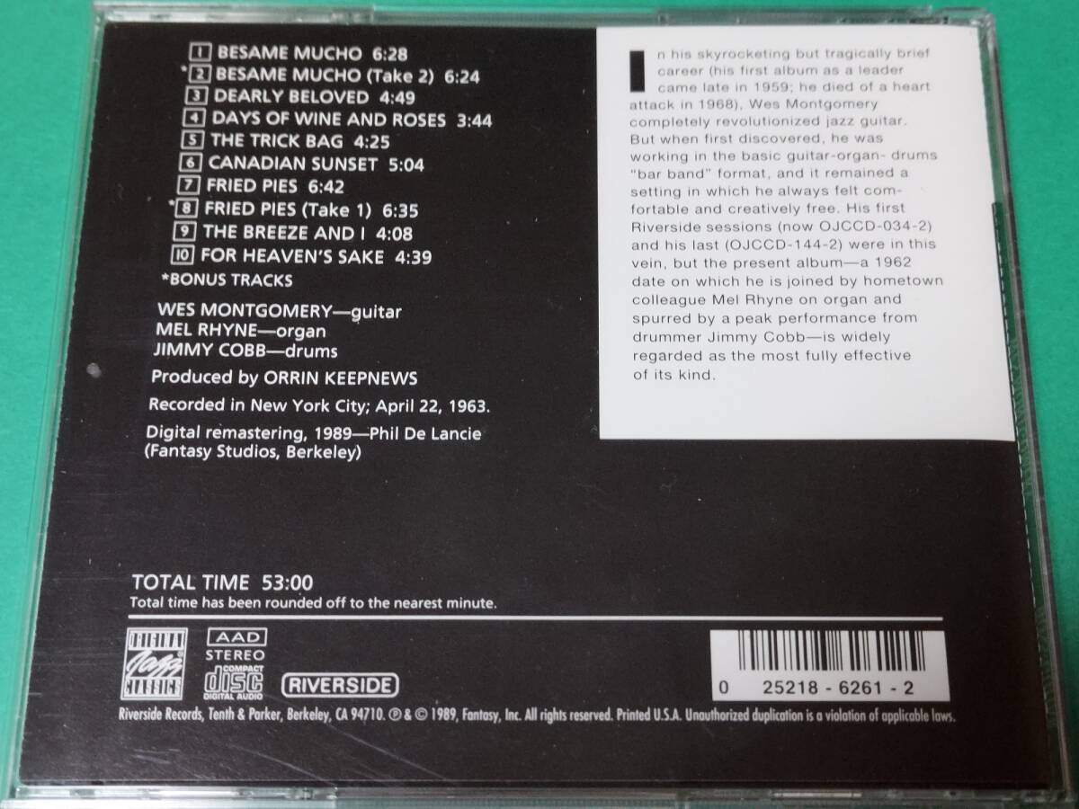 H 【輸入盤】 ウエス・モンゴメリー WES MONTGOMERY / BOSS GUITAR 中古 送料4枚まで185円の画像2