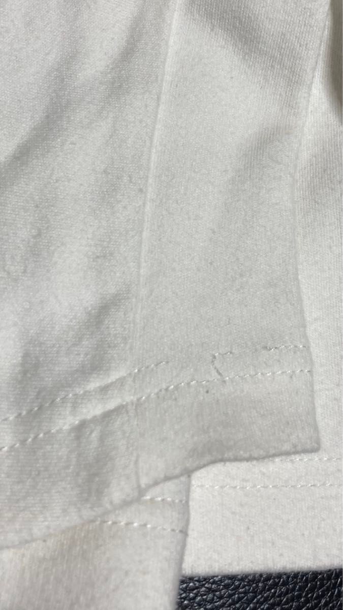 used Norton 長袖 Tシャツ オフホワイト Mサイズ  Tシャツ ノートン Tシャツ プリント＋刺繍