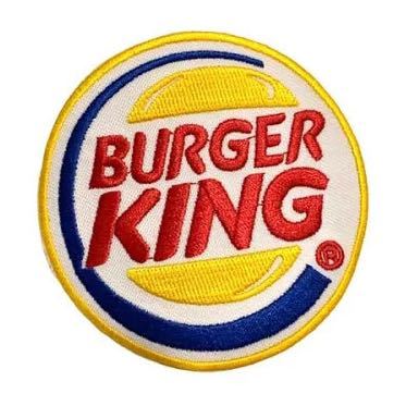 ワッペン【 バーガーキング BURGER KING 】#614 ハンドメイド 刺繍 アメリカン雑貨 手芸 かざり カスタム オシャレ アイロン_画像2