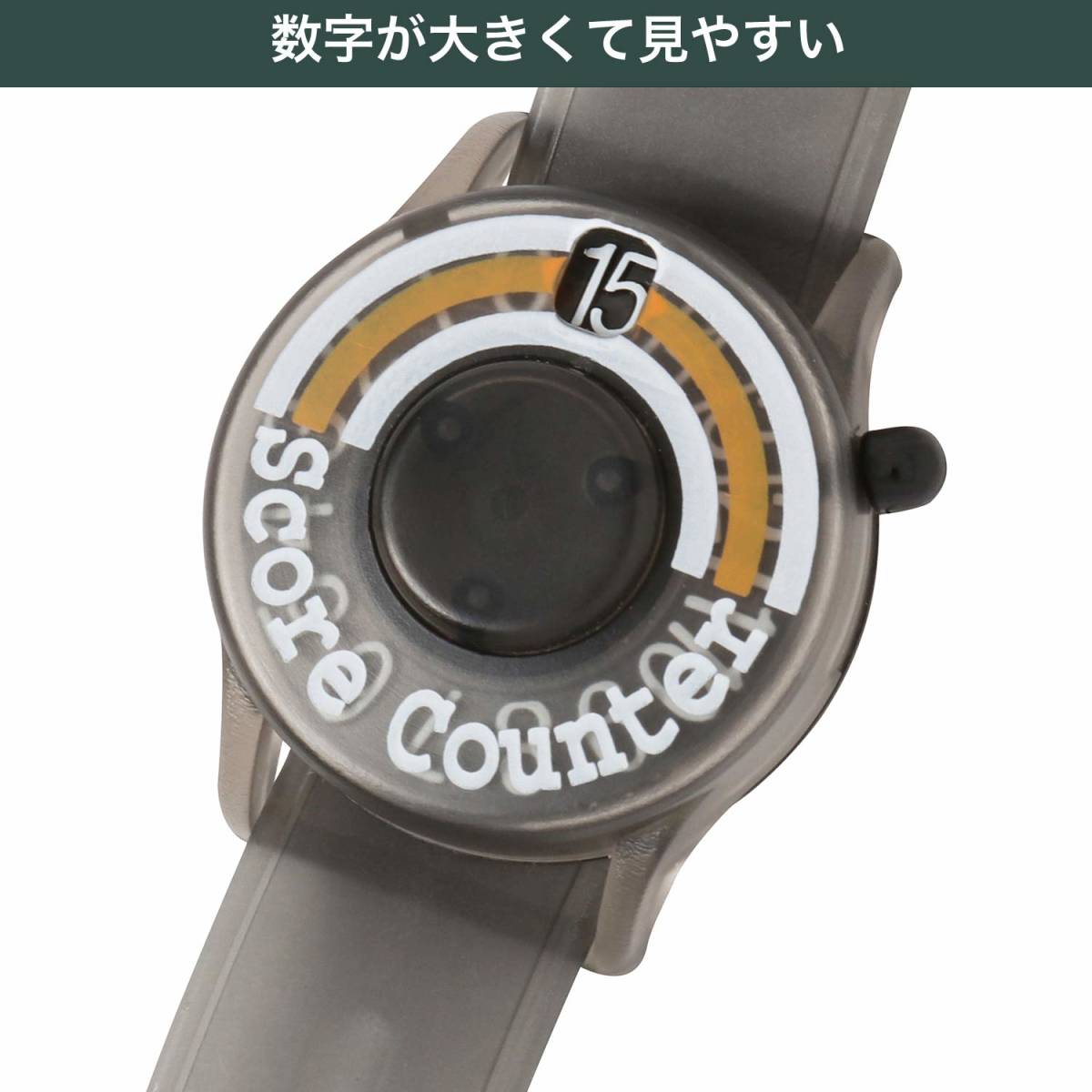 【人気商品】Tabata(タバタ) スコアカウンター ゴルフ 腕時計 ゴルフラウンド用品 ウォッチスコアカウンターIII GV09_画像4