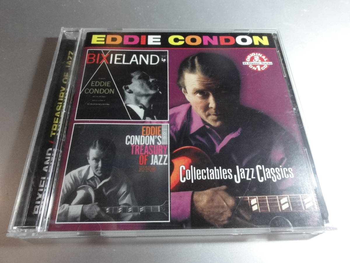 EDDIE CONDON エディ・コンドン COLIEETABLES JAZZ CLASSICS 2LPS 1CD_画像1