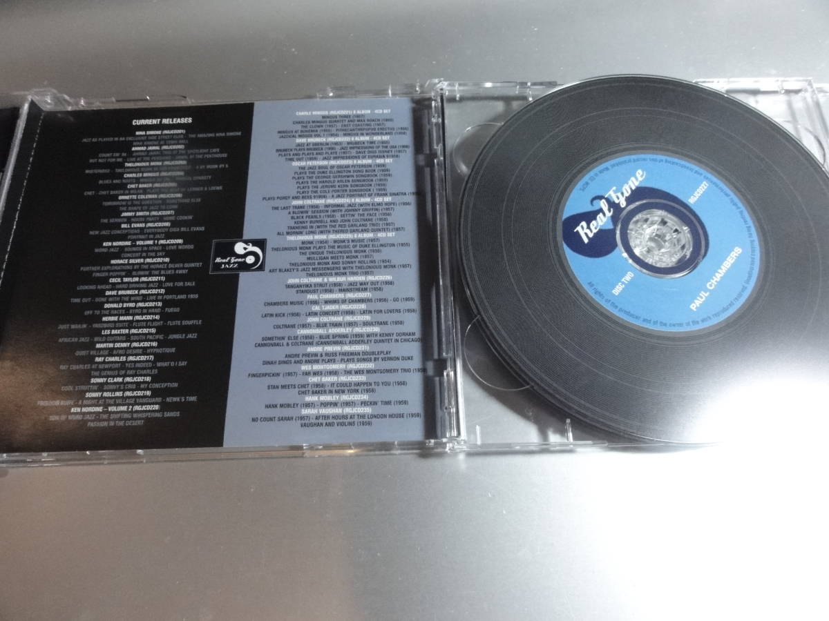 PAUL CHAMBERS　　　ポール・チェンバース 　　THREE CLASSIC ALBUMS　　　 2CD_画像4