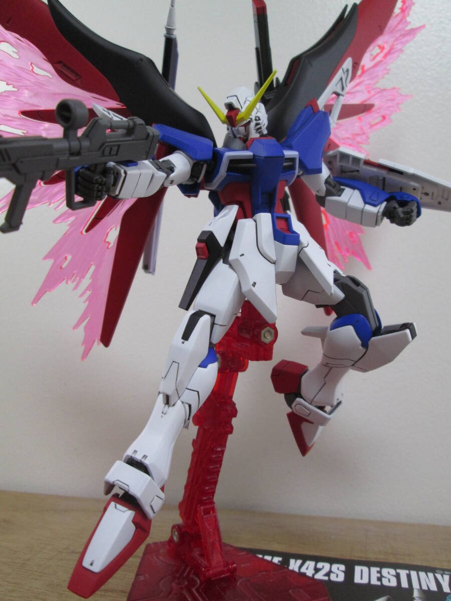 塗装済み完成品 HGCE 1/144 デスティニーガンダム　ガンダムSEED DESTINY/HGUC/バンダイ_画像1