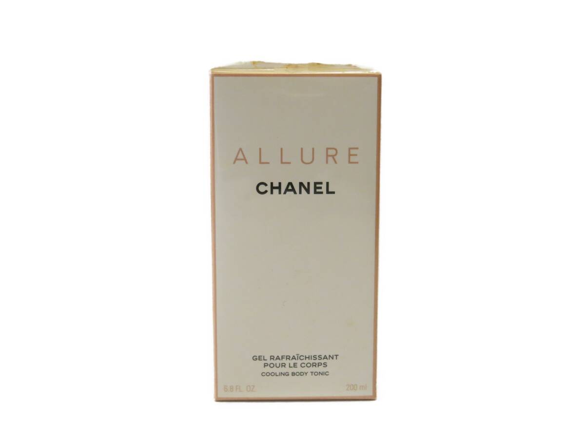 未開封 シャネル CHANEL ALLURE アリュール ボディ クール ボディローション 200ml COOLING BODY TONIC_画像1