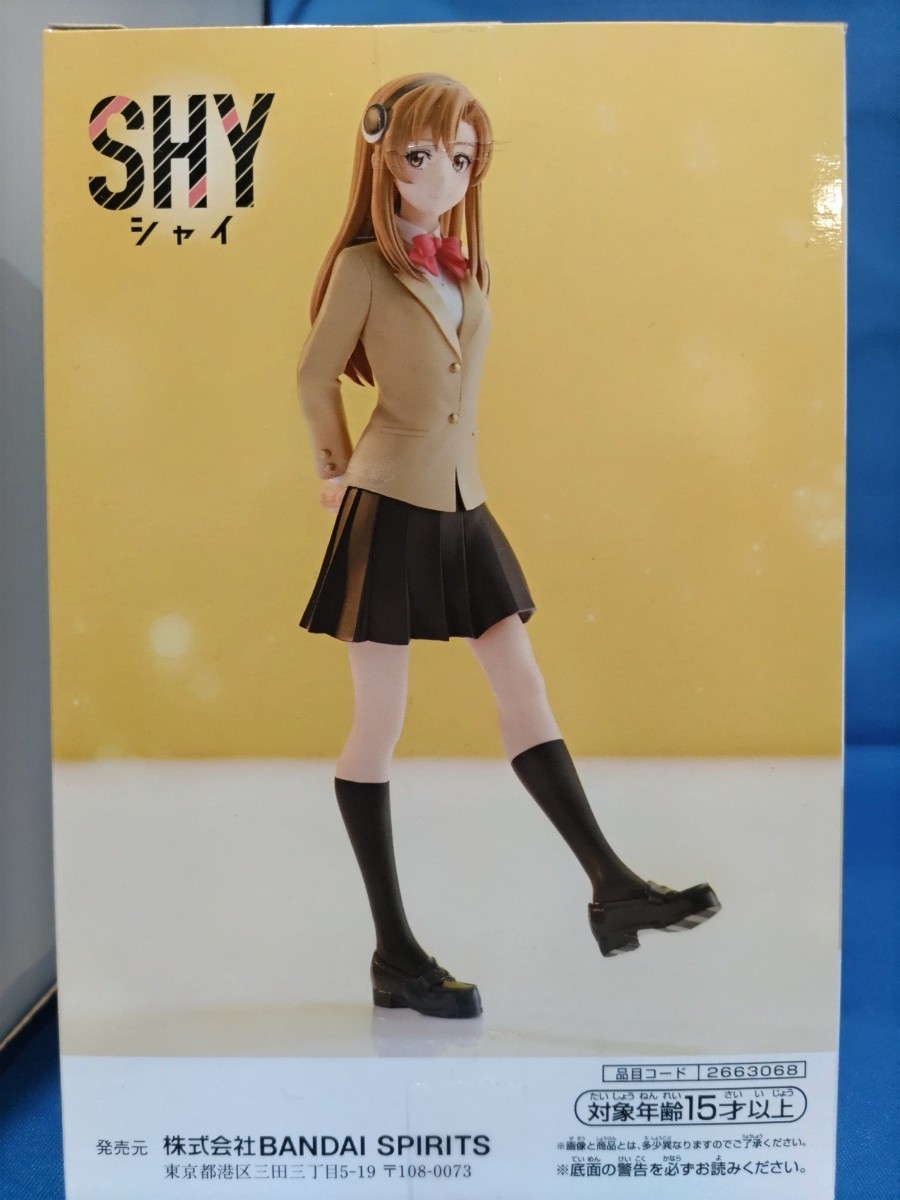 即決価格【新品】BANDAI SHY #小石川惟子 Japanese anime cosplay japan manga フィギュア 美少女 制服 ミニスカート 国内正規品 同梱可能_画像3