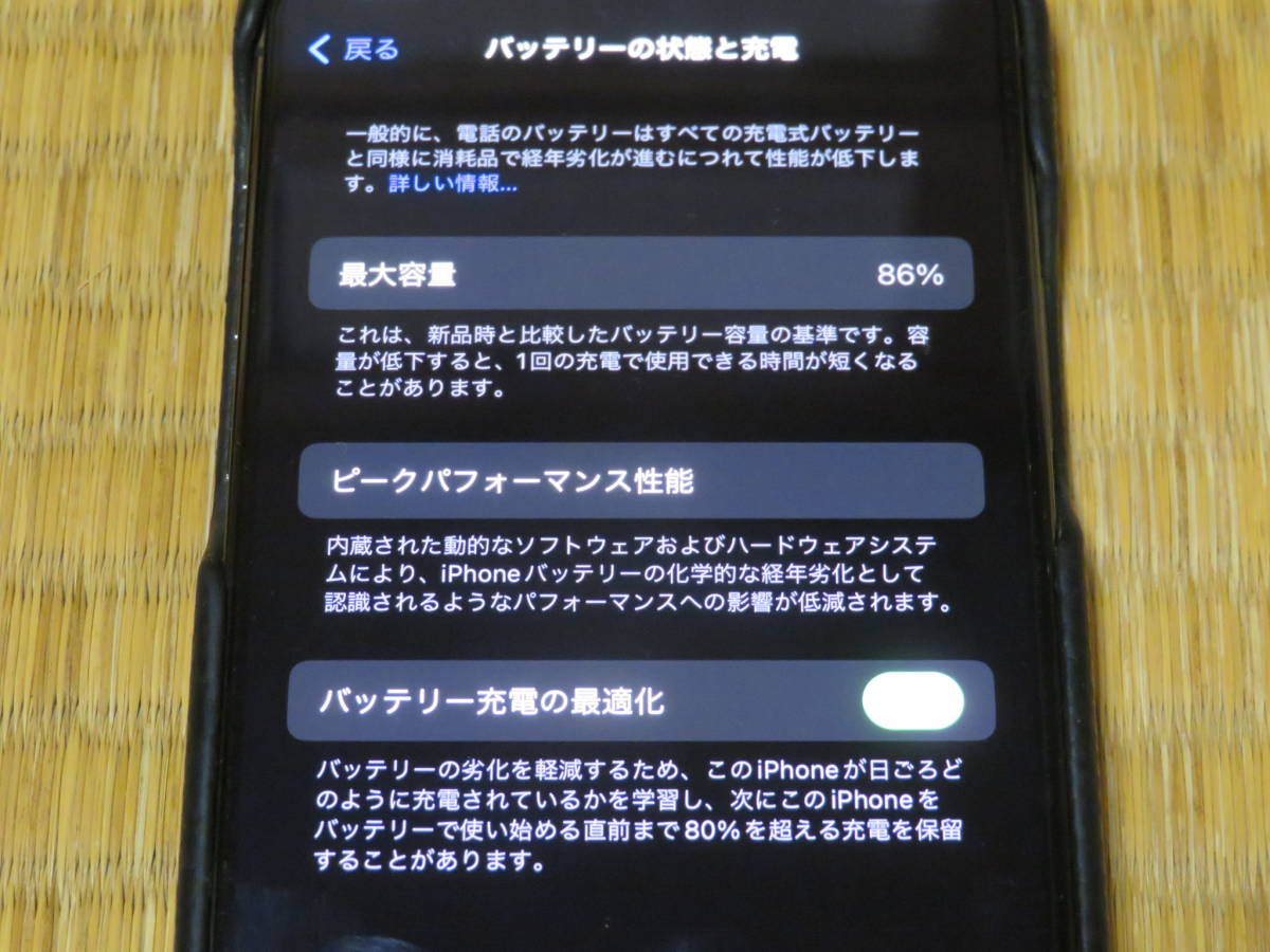 ★☆超美品　iPhone12pro 128GB ルイヴィトンケース付　バッテリー最大容量86%☆★_画像4