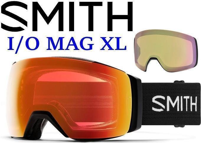 １円　SMITH スミス 　スノーゴーグル I/O MAG XL　BLACK　ゴーグル　レギュラーフィット_画像1
