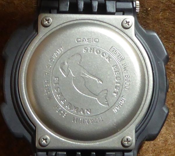 カシオ 腕時計 G-SHOCK DW-8600ZJ-1T フィッシャーマン メンインブラック FISHERMAN MEN IN BLACK MIB_画像5