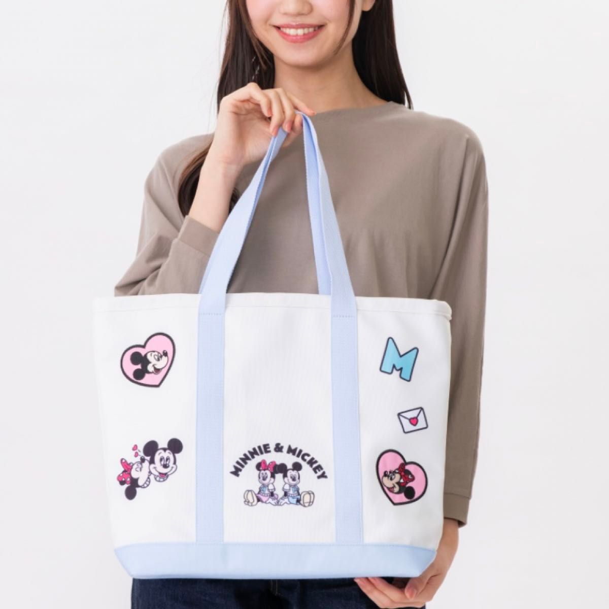 NAKAYOSHI CLUB ミッキー&ミニーのトートバッグ TDR ディズニー なかよしクラブ トートバッグ ミッキー ミニー