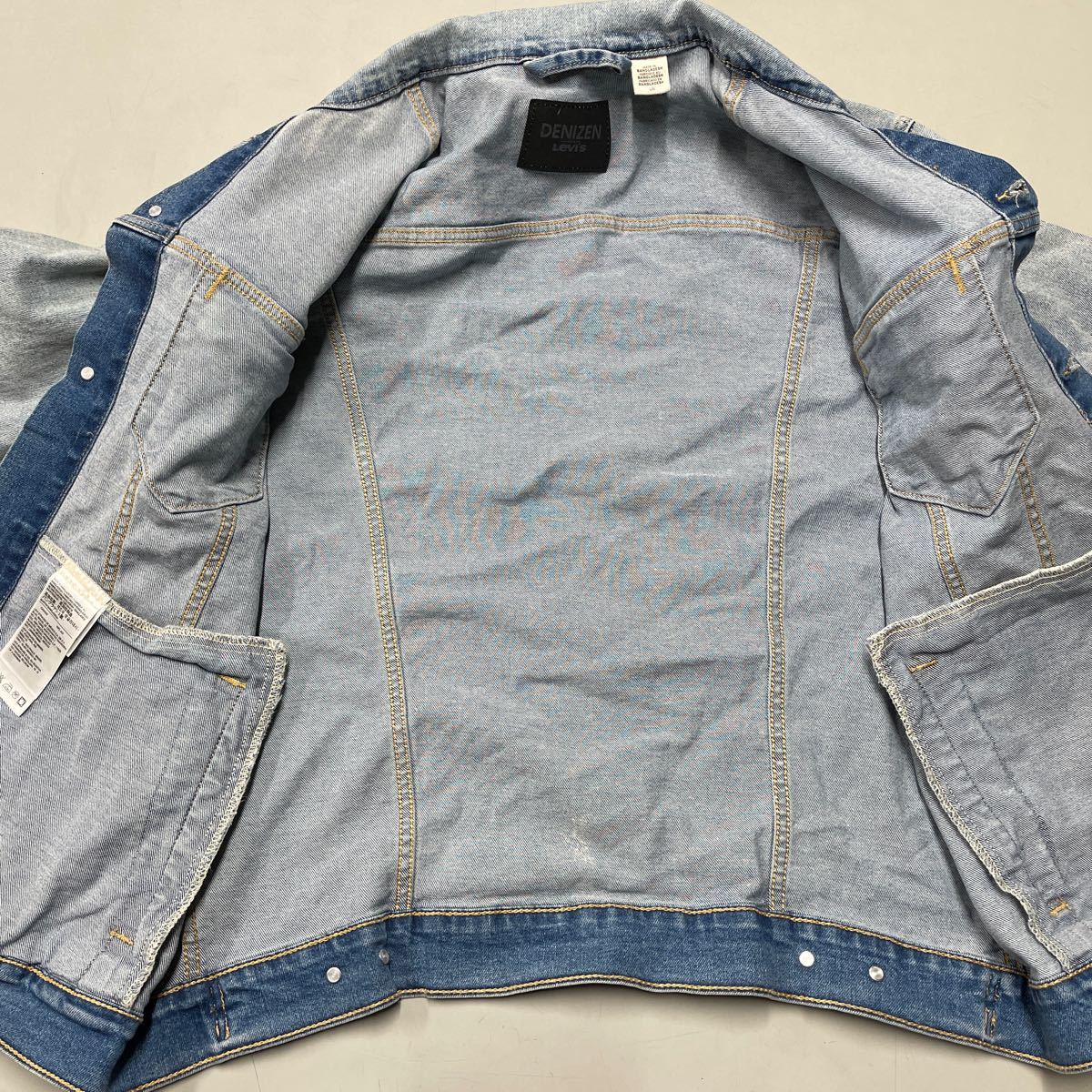 リーバイス アウター デニムジャケット Gジャン Levi's DENIZEN トラッカージャケット 807490003 TYPEIII サード 3rd ジージャン 未使用の画像9