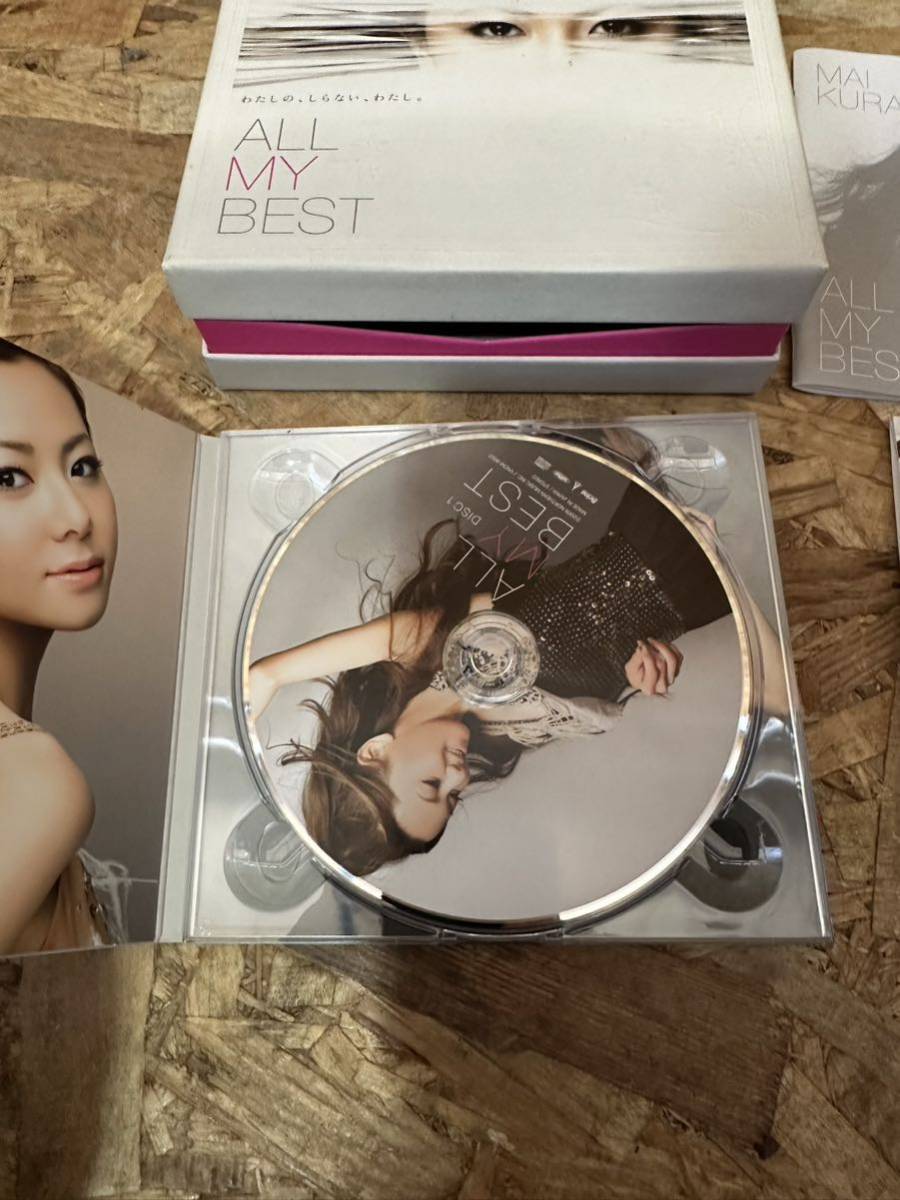  Kuraki Mai ALL MY BEST 2CD+DVD первый раз ограниченая версия box кейс specification 