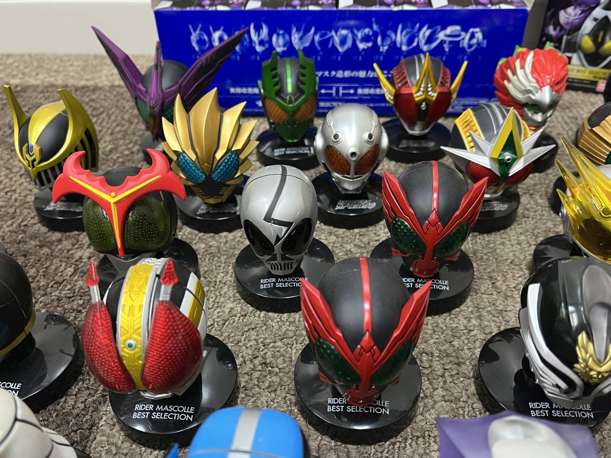 (5384-5671) 仮面ライダー ライダーマスクコレクション マスコレ おまとめ 中古/現状品 【ジャンク】_画像3