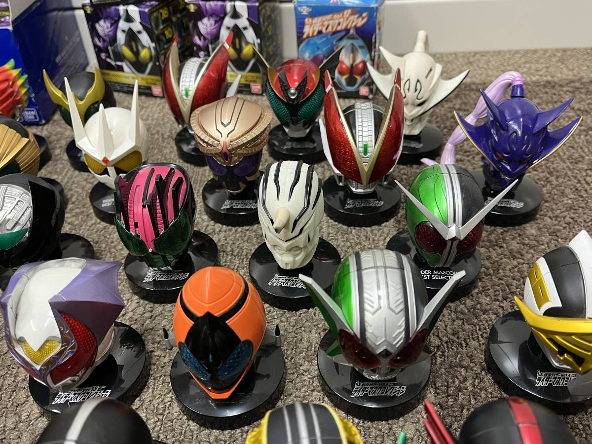 (5384-5671) 仮面ライダー ライダーマスクコレクション マスコレ おまとめ 中古/現状品 【ジャンク】_画像4