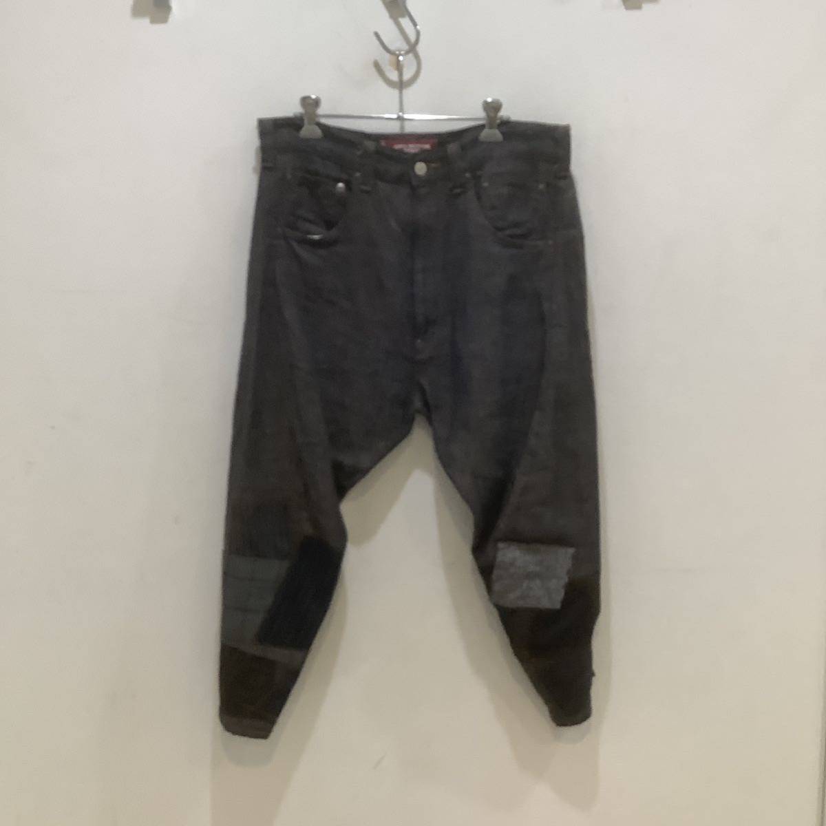 JUNYA WATANABE COMME des GARCONS ジュンヤワタナべ　コムデギャルソン　WK-P221 クロップドパンツ　インディゴ　サイズS 628124_画像1