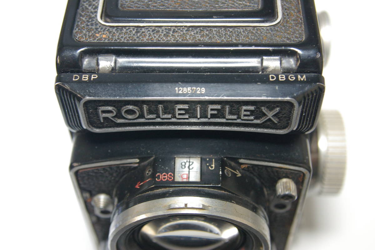 ROLLEI FLEX 1:2.8/80 2眼レフ ローライフレックス FRANKE＆HEIDECKE BRAUNSCHWEIG_画像9