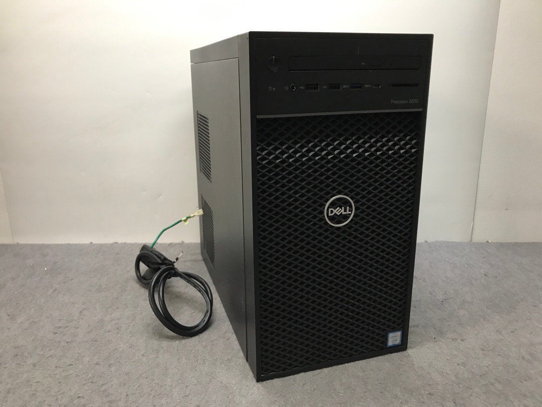 【DELL】Precision 3630 Tower XeonE-2174G メモリ32GB SSD1TB NVMe Windows10Pro for WS 中古デスクトップPC_画像1