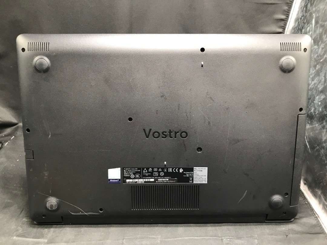 ジャンク【DELL】Vostro 3591 Core i3-1005G1 メモリ4GB SSD256GB NVMe WEBカメラ Bluetooth Windows10Pro 15.6inch 中古ノートPC 液晶不良_画像8