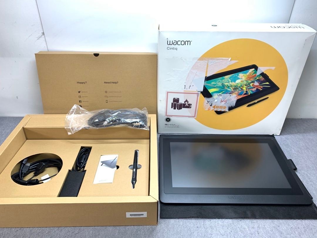 Yahoo!オークション - 【wacom】Cintiq 16 DTK-1660K0D 中古液晶 Yahoo!オークション - 【wacom】Cintiq 16 DTK-1660K0D 中古液晶