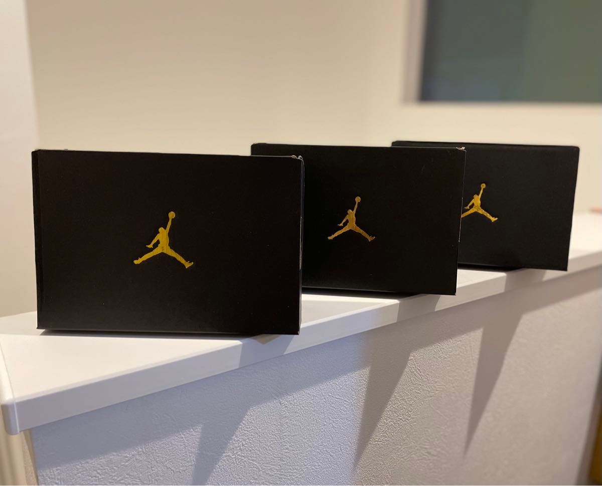 極おしゃれ　NIKE AIR JORDAN Black Box 小物入れ　空箱　